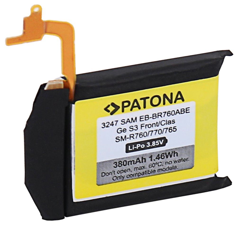 PATONA baterie pro chytré hodinky Samsung Gear S3 380mAh PT3247
