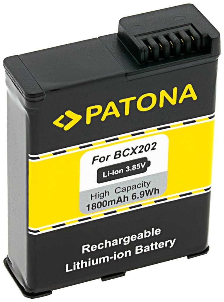 PATONA baterie pro digitální kameru DJI Osmo Action 3 /4 /5 1800mAh Li-Ion 3,85V BCX202 PT1418