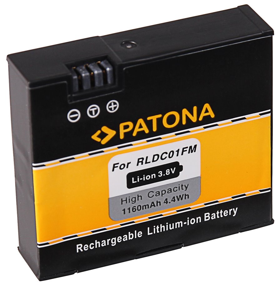 PATONA baterie pro digitální kameru Xiaomi MiJia Mini 4K 1160mAh Li-Ion 3,8V PT1281