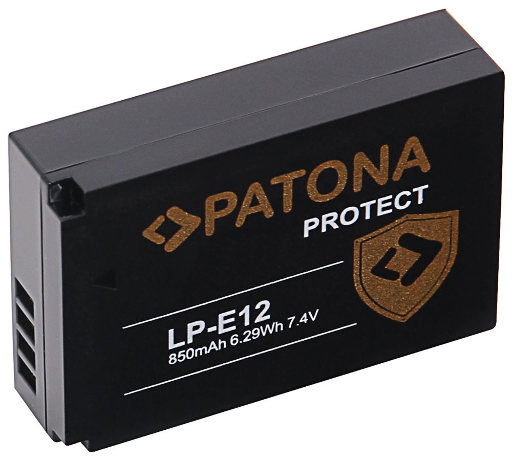 PATONA baterie pro foto Canon LP-E12 850mAh Li-Ion Protect PT12975