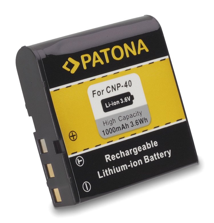 PATONA baterie pro foto Casio NP-40 1000mAh PT1024