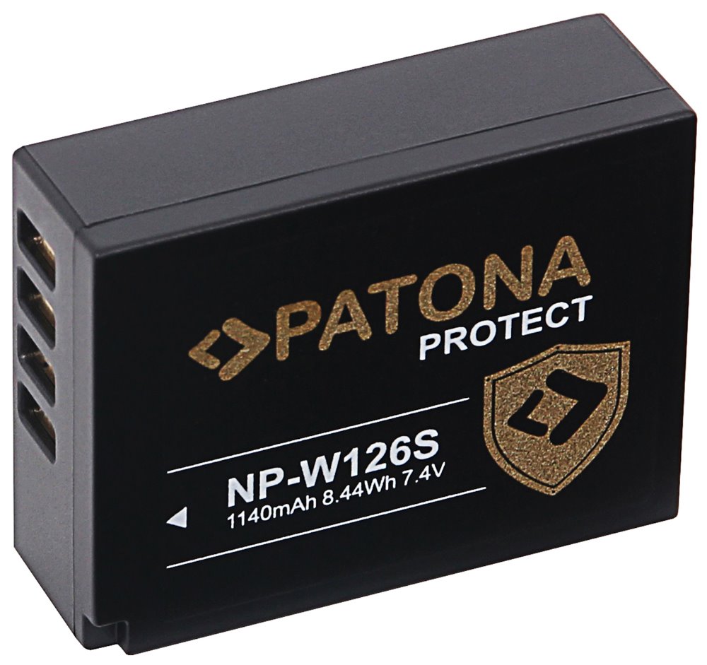 PATONA baterie pro foto Fuji NP-W126S 1140mAh Li-Ion Protect PT12795