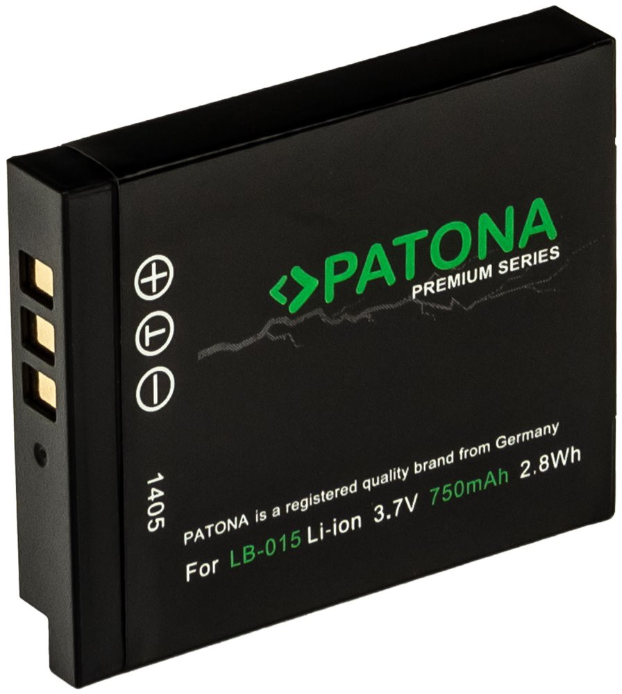 PATONA baterie pro foto Kodak LB-015 750mAh 3,7V Li-Ion WPZ2 PT1405