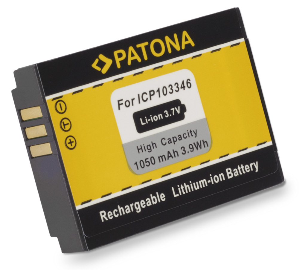 PATONA baterie pro foto Oregon ICP103346 1050mAh Li-Ion PT1128