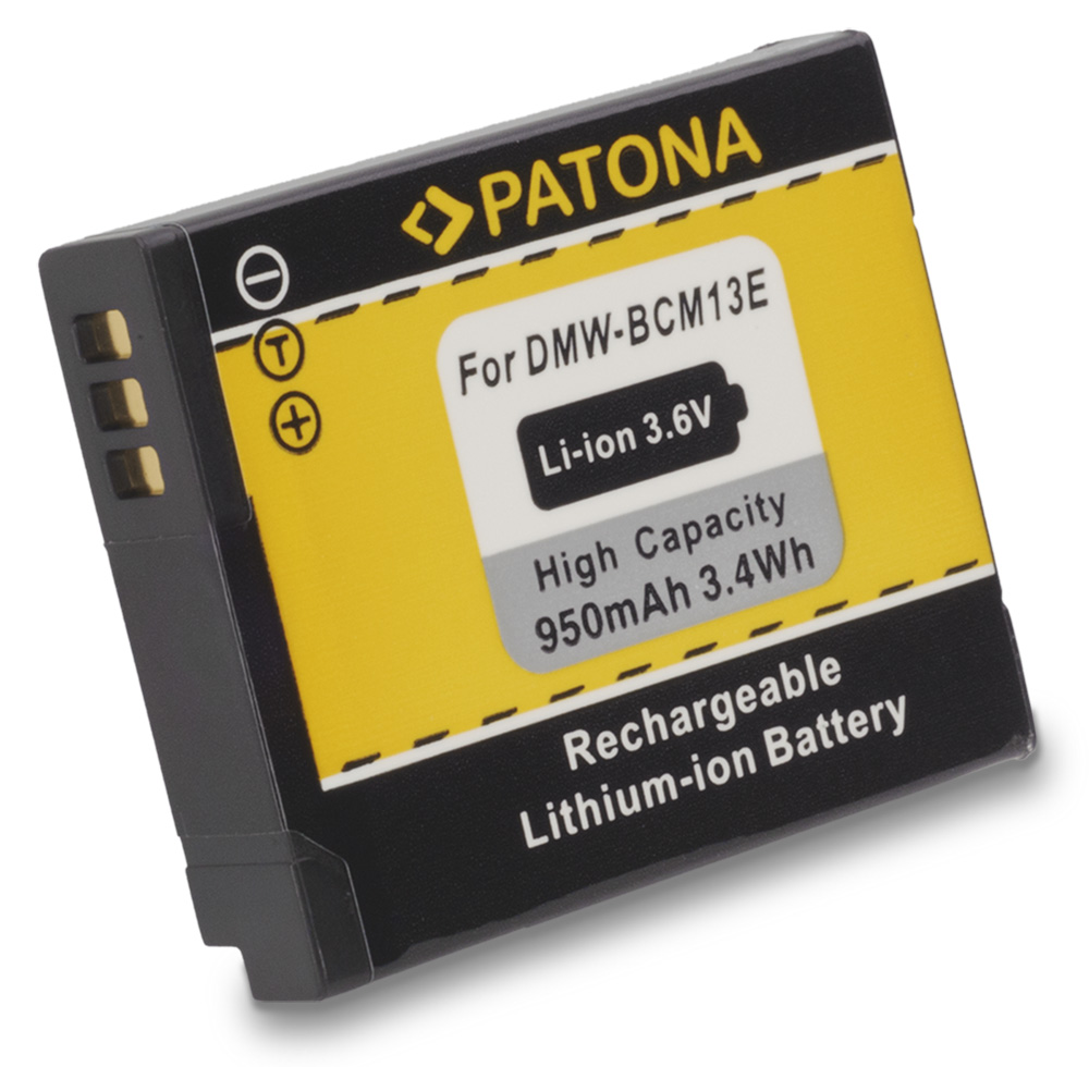 PATONA baterie pro foto Panasonic DMW-BCM13 950mAh 3,6V Li-Ion PT1161
