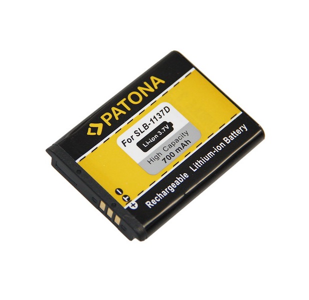 PATONA baterie pro foto Samsung SLB-1137D 700mAh PT1115