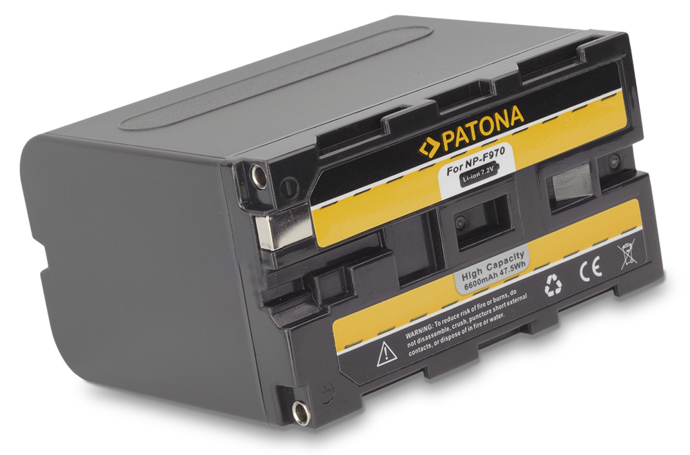 PATONA baterie pro foto Sony NP-F970 6600mAh PT1074