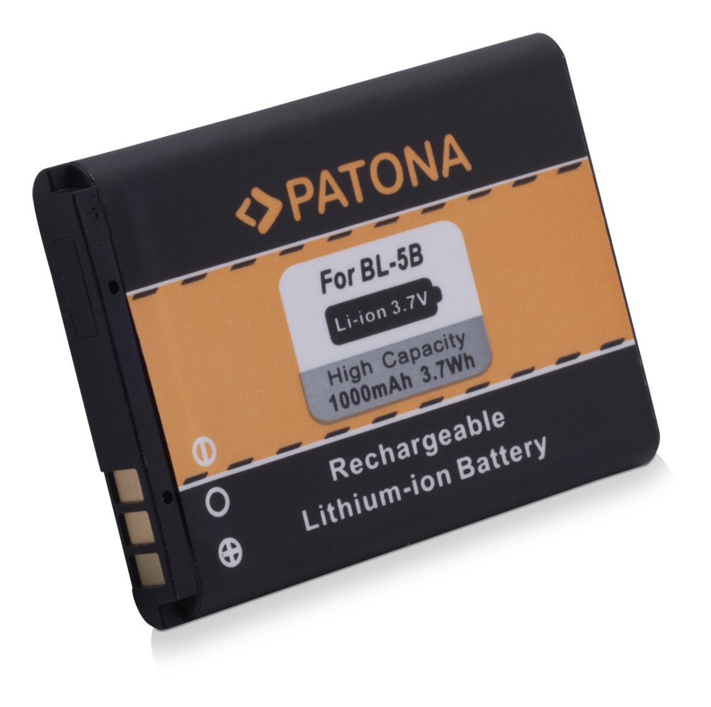 PATONA baterie pro mobil Nokia BL-5B 1000mAh 3,7V Li-Ion PT3033