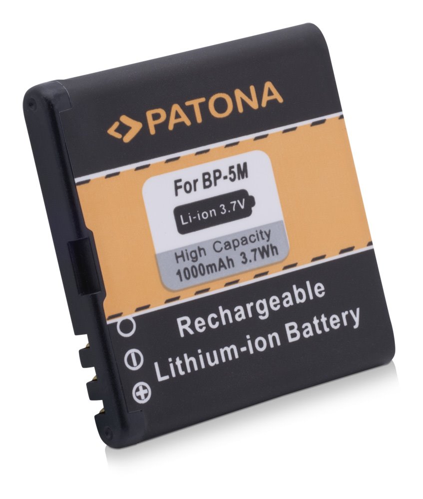 PATONA baterie pro mobil Nokia BP-5M 1000mAh 3,7V Li-Ion PT3032