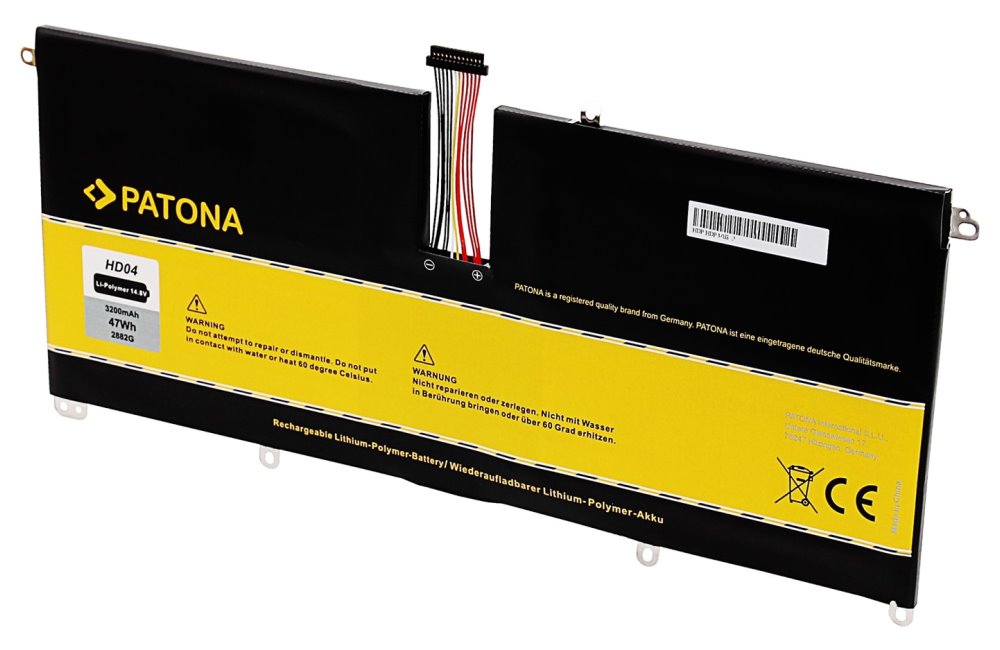 PATONA baterie pro ntb HP Envy Spectre XT 13 3200mAh Li-Pol 14,8V HD04XL PT2882