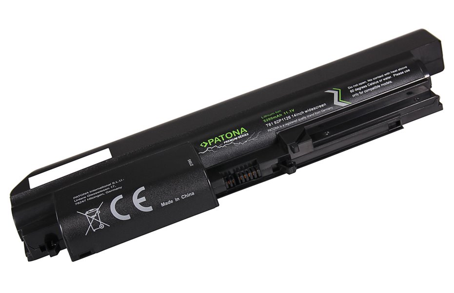 PATONA baterie pro ntb LENOVO R61/T61 14,1" 5200mAh Li-Ion 11,1V PREMIUM PT2759