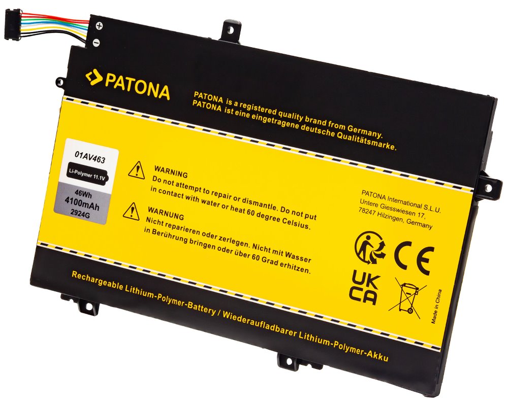 PATONA baterie pro ntb LENOVO Thinkpad L480/L580/L590 4100mAh Li-Pol 11,1V PT2924