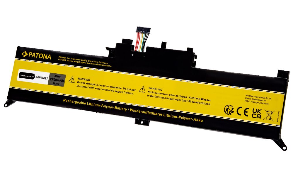 PATONA baterie pro ntb LENOVO Yoga X260/X370/X380 2700mAh Li-Pol 14,8V PT2925