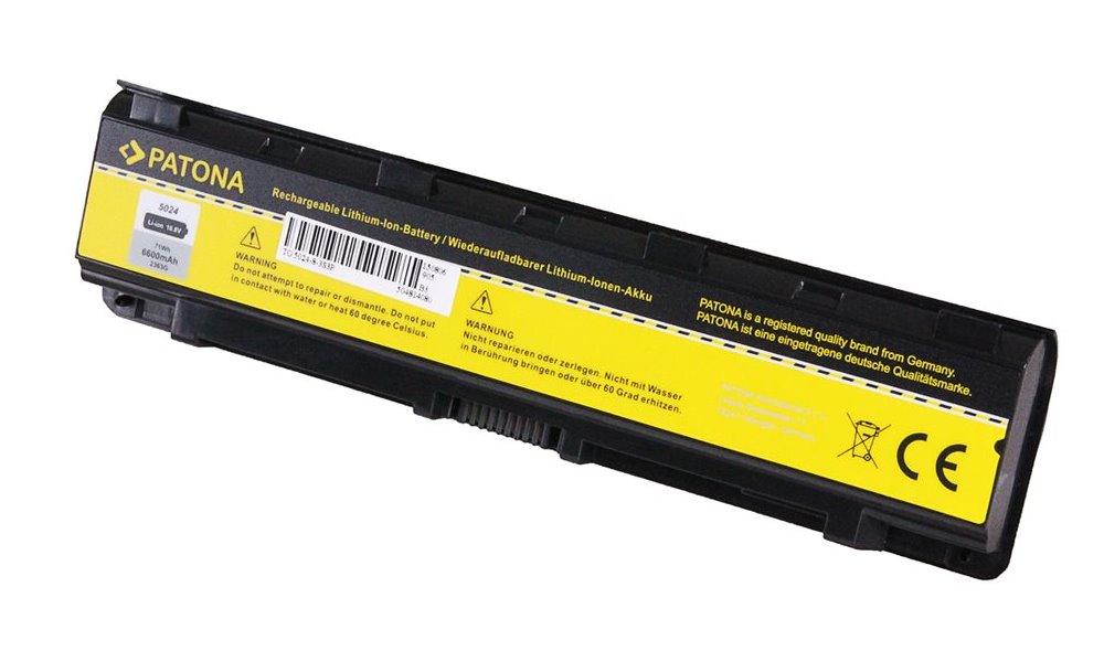 PATONA baterie pro ntb TOSHIBA SATELLITE C50 6600mAh Li-Ion 11,1V PT2363