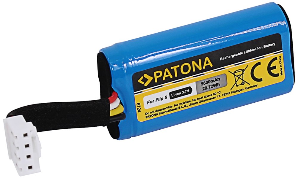 PATONA baterie pro reproduktor JBL Flip 5 5600mAh 3,7V Li-lon PT6724