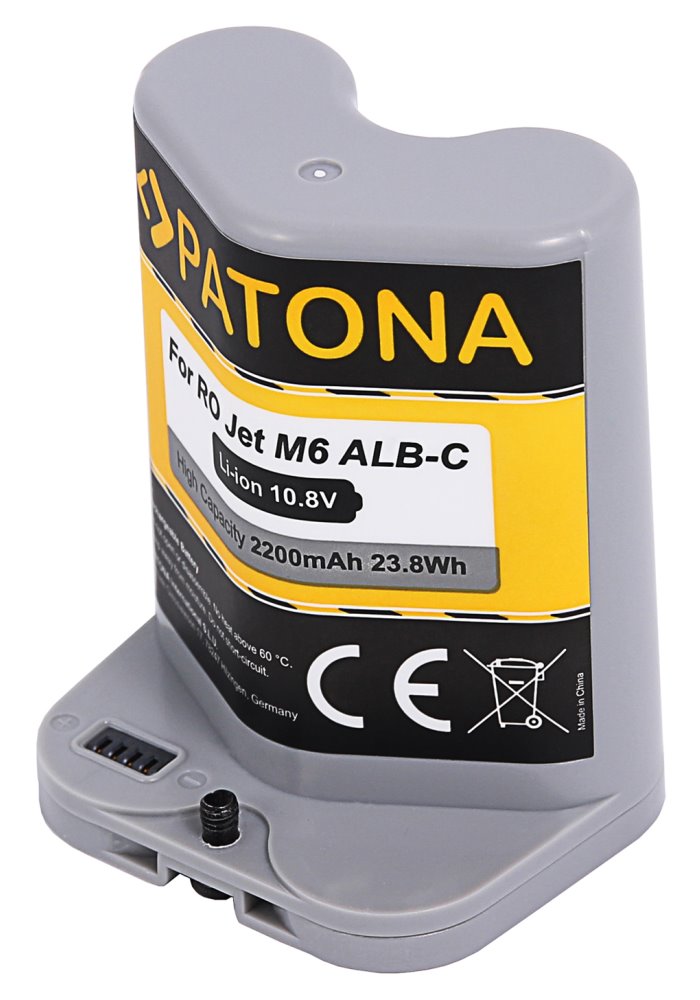 PATONA baterie pro robotický vysavač iRobot Braava Jet M6 10,8V 2200mAh Li-lon PT6138