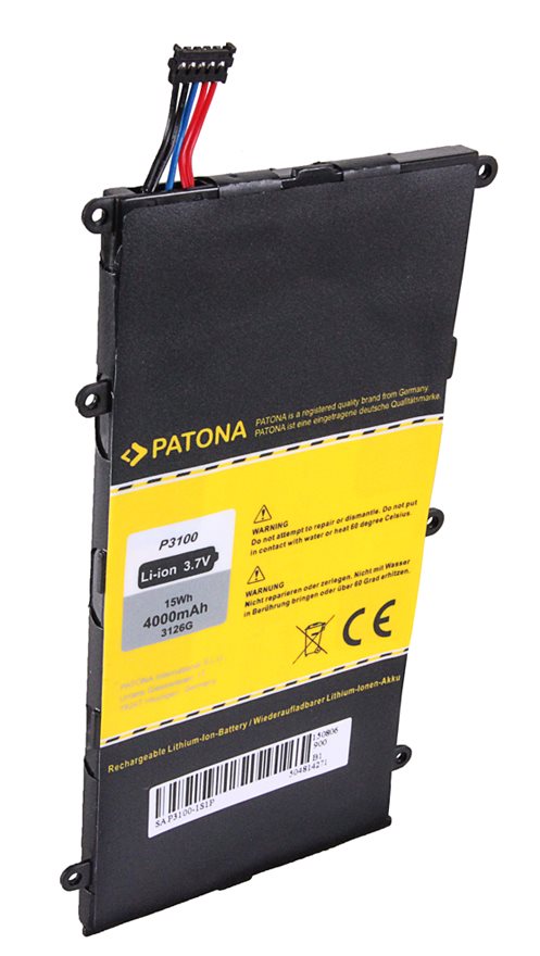 PATONA baterie pro tablet PC Samsung Galaxy Tab 4000mAh 3.7V Li-Ion PT3126
