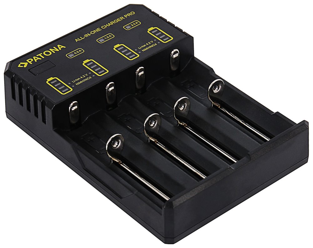 PATONA nabíječka baterií AA/AAA/18650/14500/CR123A PT1914