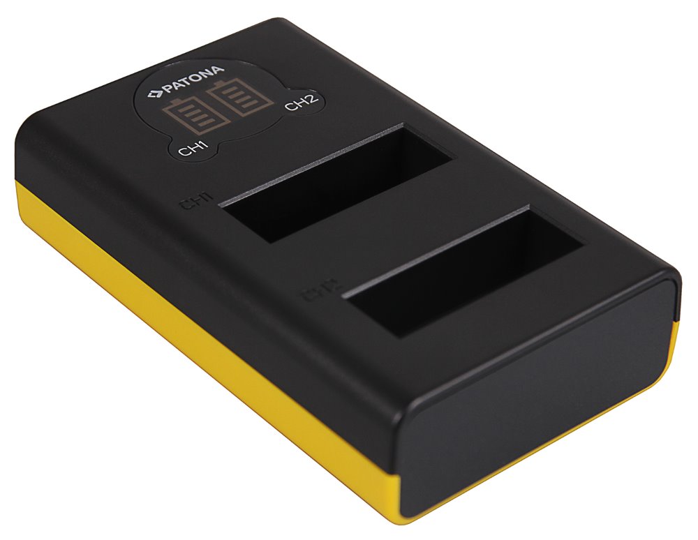 PATONA nabíječka Dual pro digitální kameru DJI Osmo Action PT1883