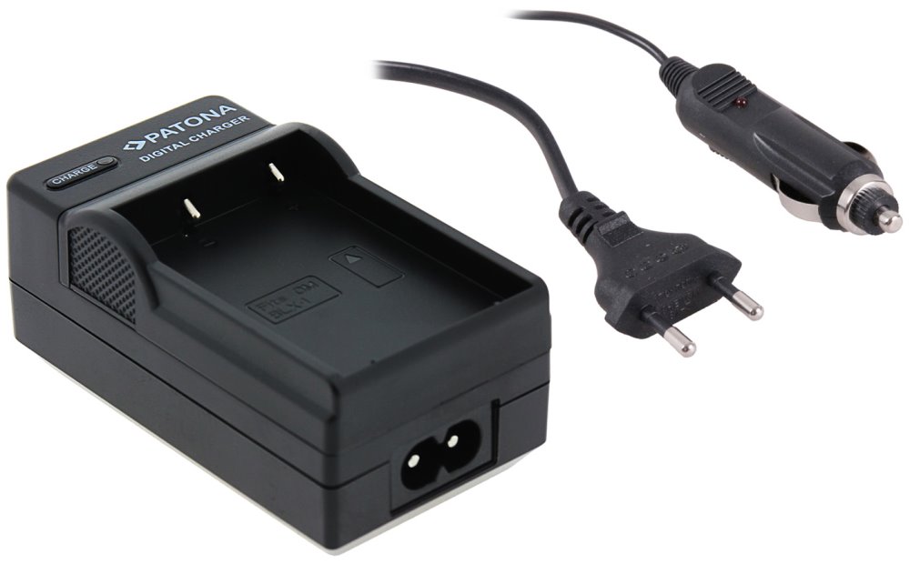 PATONA nabíječka Foto 2v1 Olympus BLX-1, 230V/12V OM-1 PT1714