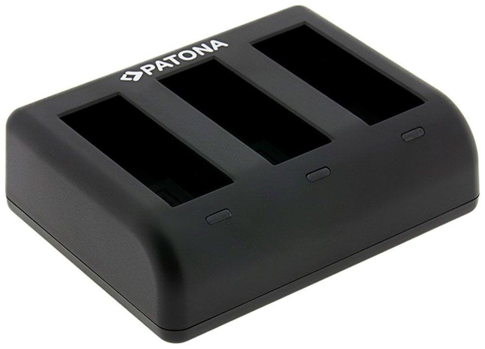 PATONA nabíječka pro digitální kameru Triple DJI Osmo Action 3 / 4 / 5 USB-C PT1422