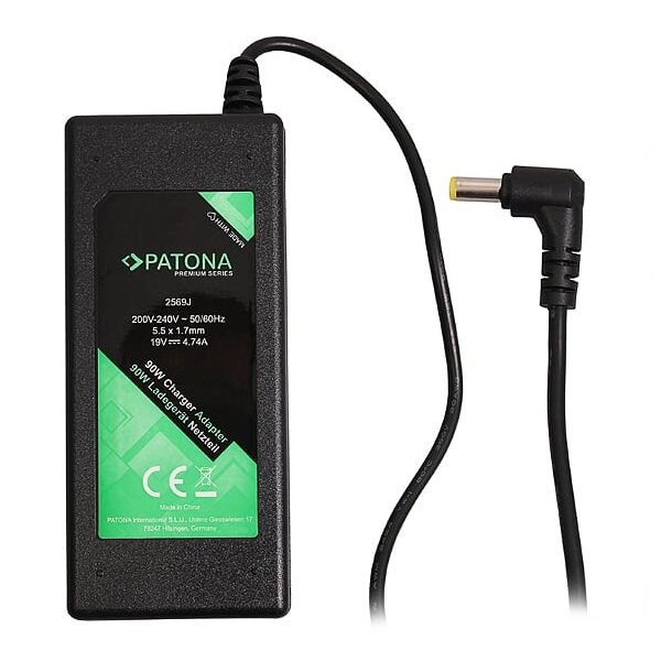 PATONA napájecí adaptér k ntb/ 19V/4,74A 90W/ konektor 5,5x1,7mm/ ACER PREMIUM PT2569