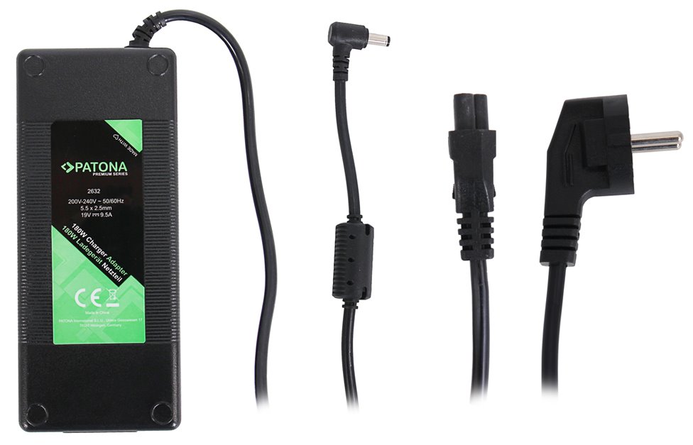 PATONA napájecí adaptér k ntb 19V/9,5A 180W konektor 5,5x2,5mm ASUS PREMIUM PT2632