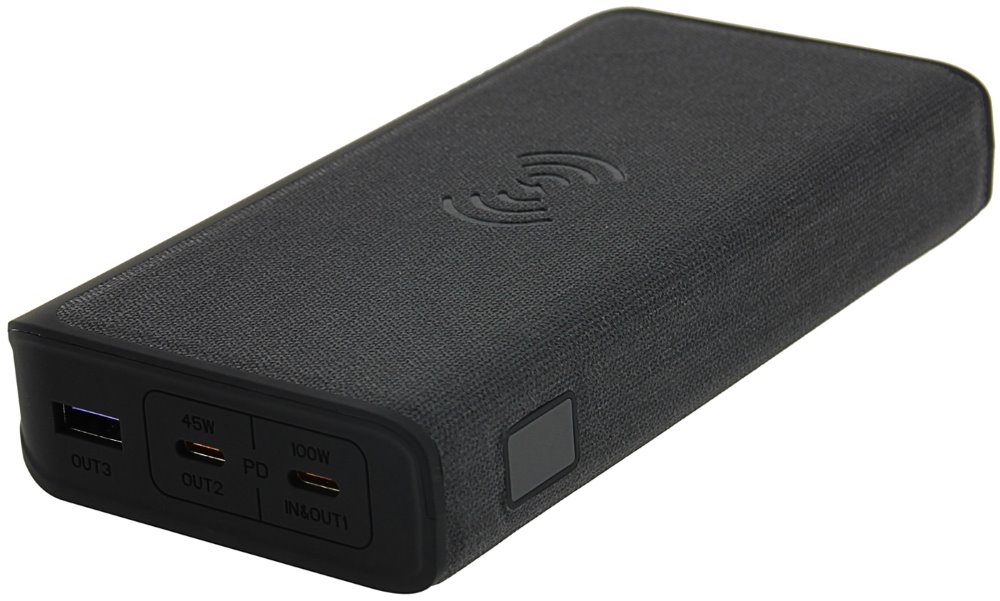 PATONA Powerbank 20000mAh PD100W Li-lon 2xUSB-C/1x USB-A s QI nabíjením 15W PT9987