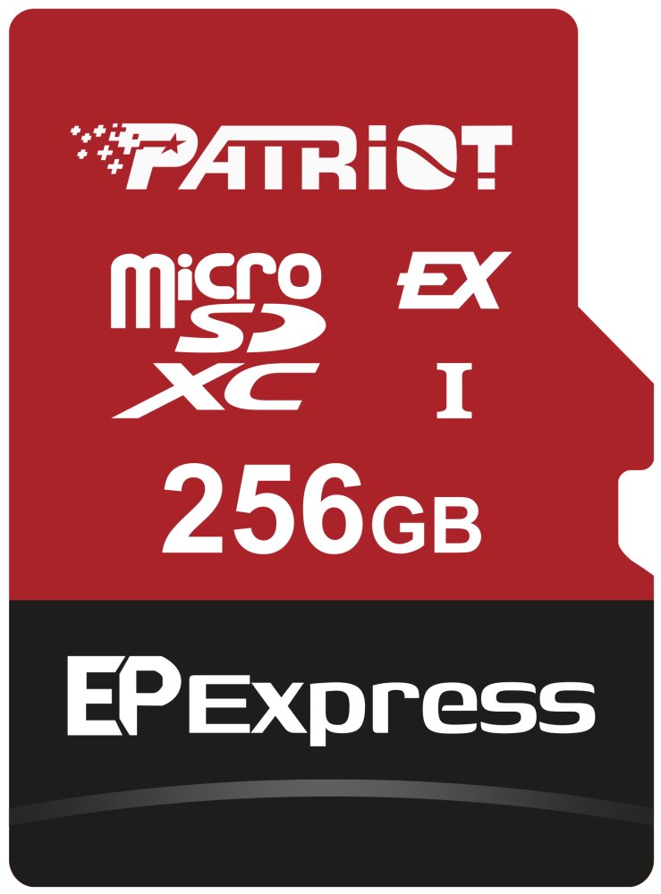 PATRIOT EP Express MircoSD Card 256GB / UHS-I / U3 / CL10 / R:800 / W:600MB/s / Vhodné pro Nintendo Switc PEF256GEPEXMCX