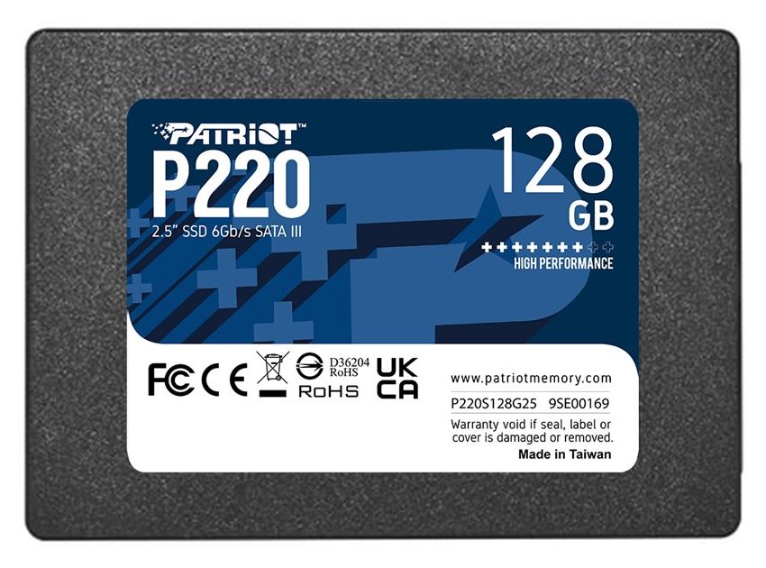 PATRIOT P220/128GB/SSD/2.5"/SATA/3R P220S128G25