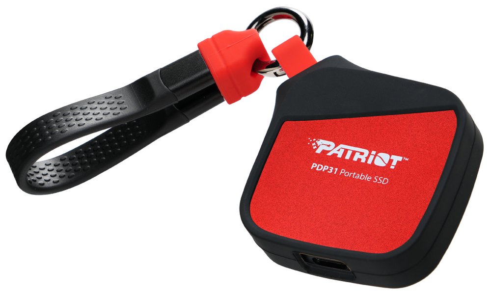 Patriot PDP31/1TB/SSD/Externí/0/Červená/3R PDP311TB23UCK
