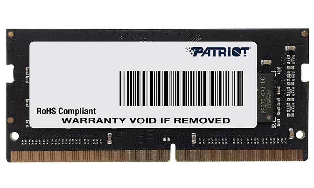 PATRIOT Signature 16GB DDR4 2666MHz / SO-DIMM / CL19 / PSD416G26662S