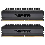 PATRIOT Viper 4 Blackout Series V4B 64GB DDR4 3600MHz / DIMM / CL18 / 1,35V / Heat Shield / KIT 2x 32GB PVB464G360C8K