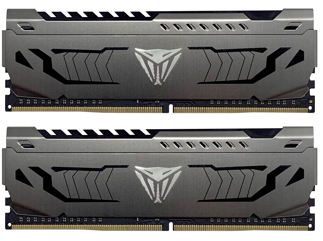 PATRIOT Viper 4 Steel Series 16GB DDR4 3733 MHz / DIMM / CL17 / Heat shield / KIT 2x 8GB PVS416G373C7K