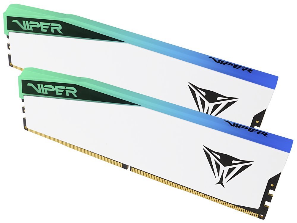 Patriot Viper Elite 5/DDR5/96GB/6000MHz/CL42/2x48GB/RGB/White PVER596G60C42KW