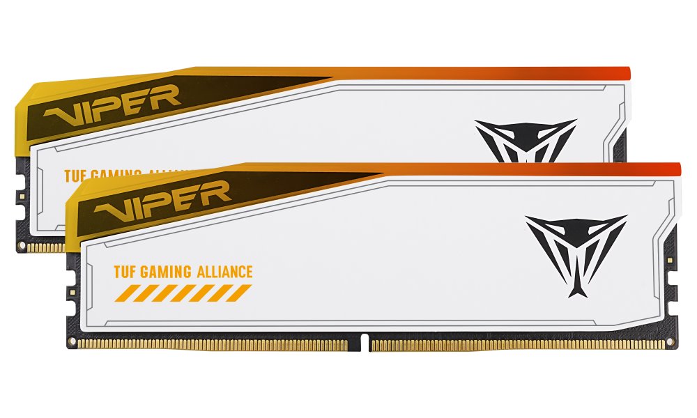 PATRIOT VIPER ELITE 5 TUF GAMING RGB HS 32GB DDR5 6000MT/s / DIMM / CL36 / 1,35V / Kit 2x 16GB PVER532G60C36KT