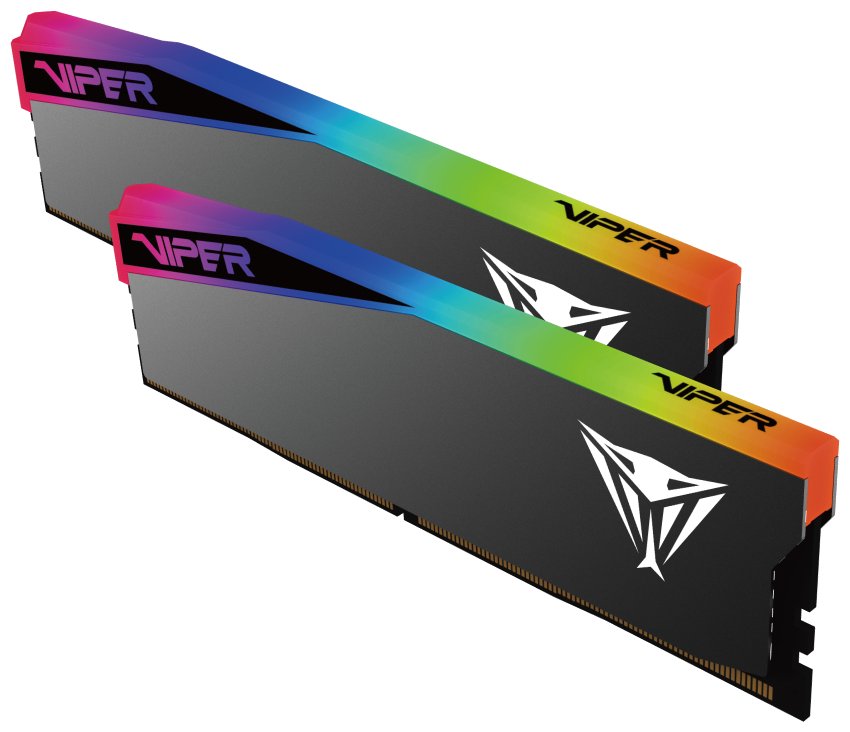 Patriot Viper Elite 5 Ultra/DDR5/48/6400MHz/CL32/2x24GB/RGB/Black VEUR548G6432K