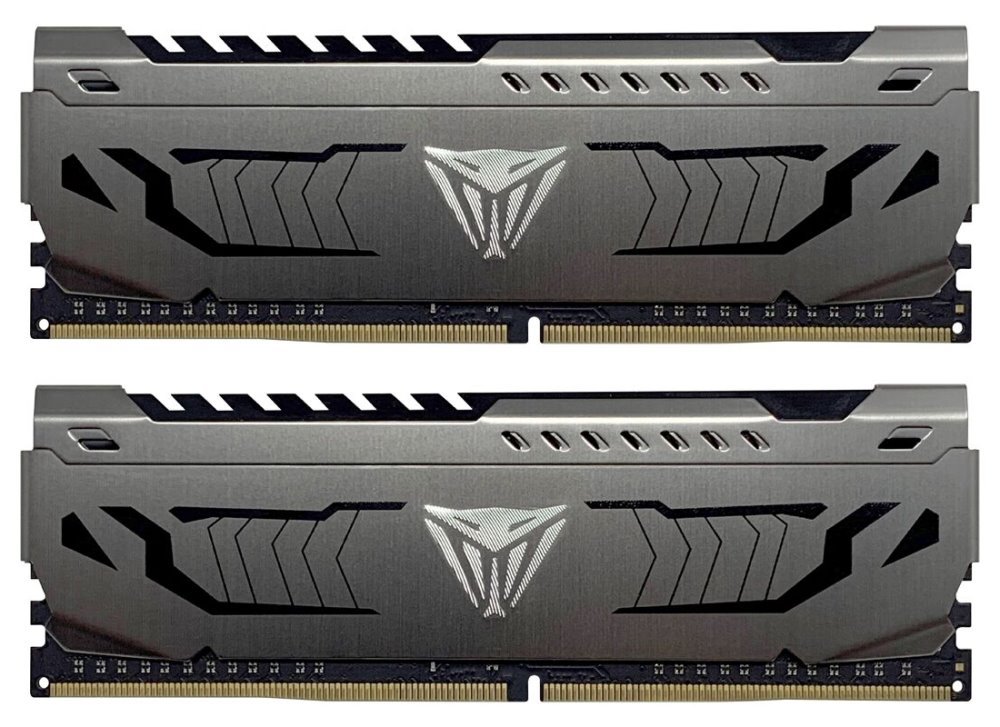 PATRIOT Viper Steel Series V4S 32GB DDR4 3600MHz / DIMM / CL18 / 1,35V / Heat Shield / KIT 2x 16GB PVS432G360C8K