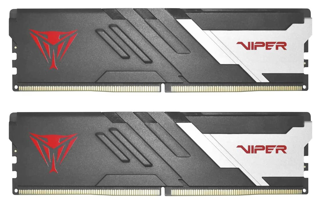 Patriot Viper Venom/DDR5/32GB/5600MHz/CL36/2x16GB/Black/Silv PVV532G560C36K