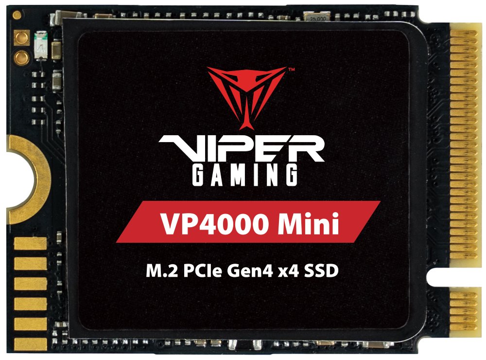 PATRIOT VIPER VP4000 Mini 1TB SSD / Interní / M.2 PCIe Gen4 x4 NVMe / 2230 / VP4000M1TBM23