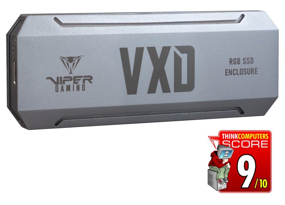 Patriot VXD externí box USB 3.2 M.2 NVMe SSD RGB PV860UPRGM