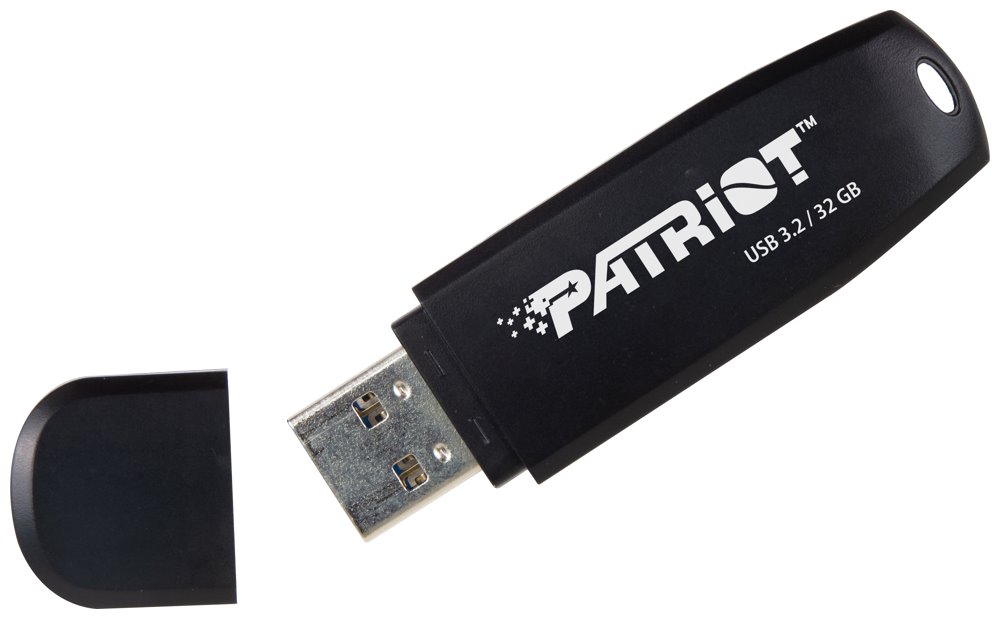 Patriot XPORTER CORE/32GB/USB 3.2/USB-A/Černá PSF32GXRB3U