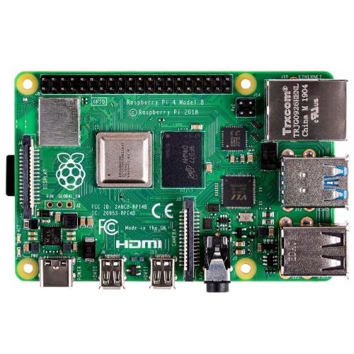 PC Raspberry Pi 4 Model B 4GB/WiFi/BT/1000Mbps RPI403