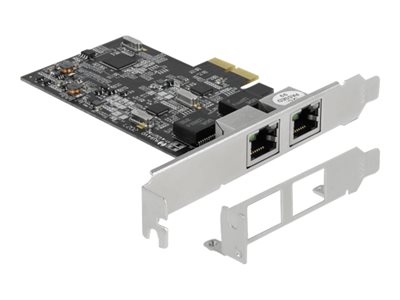 PCI Express x2 Card to 2 x RJ45 2.5 Giga, PCI Express x2 Card to 2 x RJ45 2.5 Giga 89530