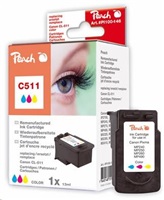 PEACH atrament Canon Pixma MP240CL-511, color 314480
