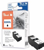 PEACH atrament Epson XP-600T2621, No 26XL bk, black
