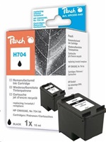 PEACH atrament HP Deskjet D2060CN692AE, No.704 bk, black