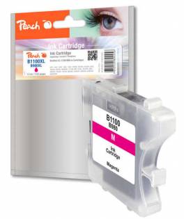 PEACH kompatibilní cartridge Brother LC-1100C, Magenta, 13 ml