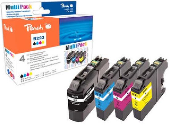 PEACH kompatibilní cartridge Brother LC-223 MultiPack 319370