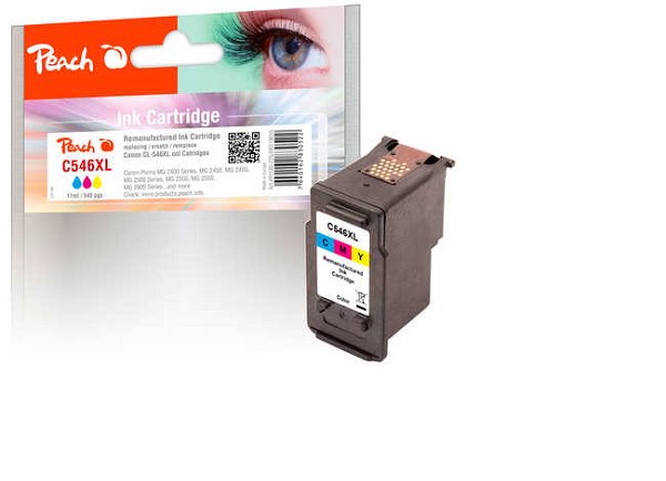 PEACH kompatibilní cartridge Canon CL-546XL, 8288B001, 14ml barevná 319025